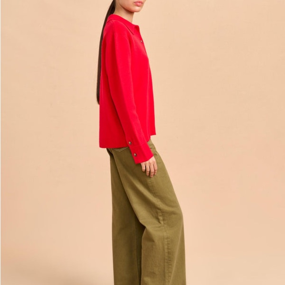 La Ligne | Jane Polo Sweater - Picture 3 of 8